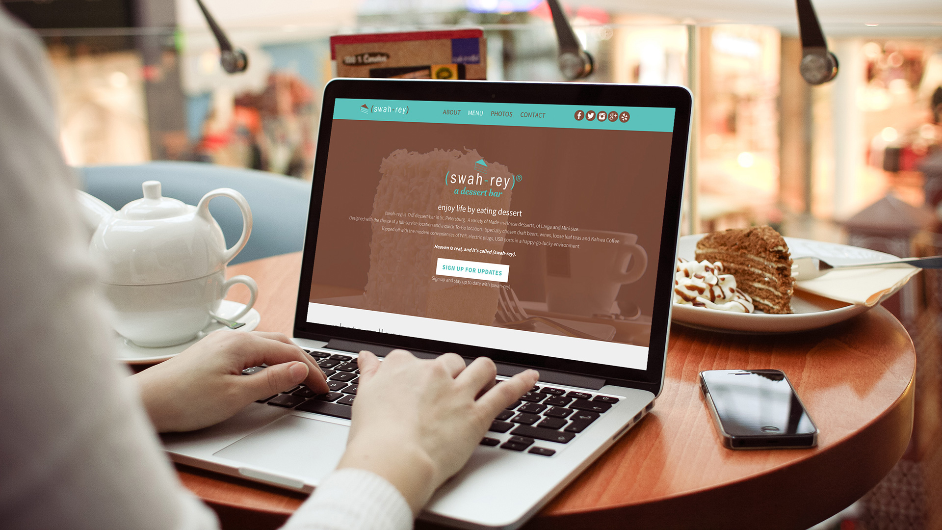 (swah-rey) website