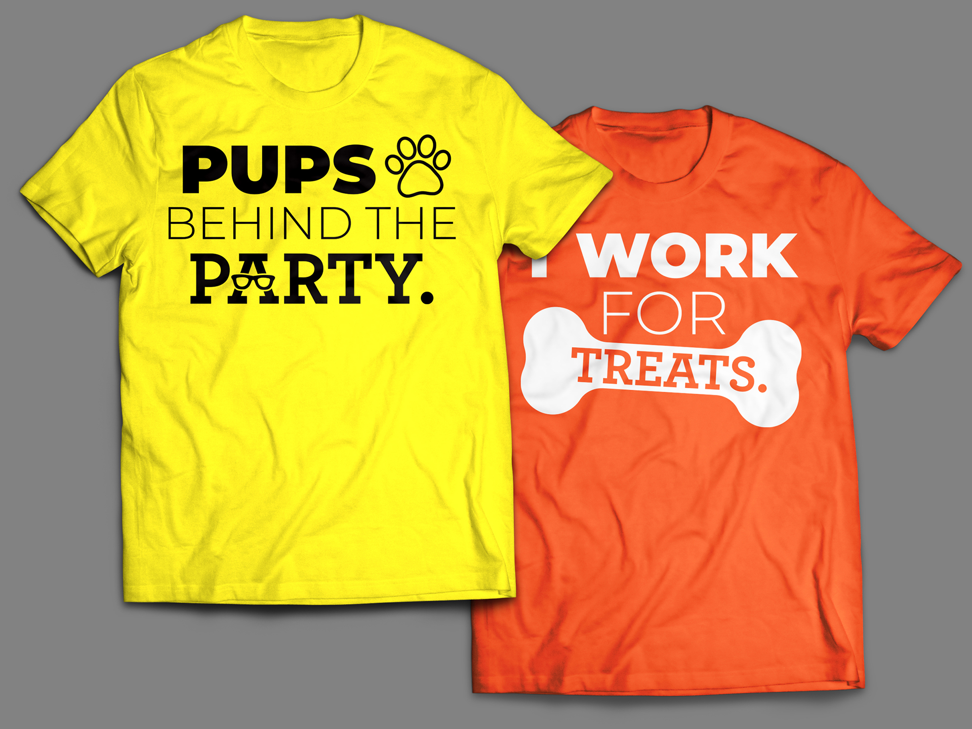 Turn Up With Your Pup Event T-Shirts